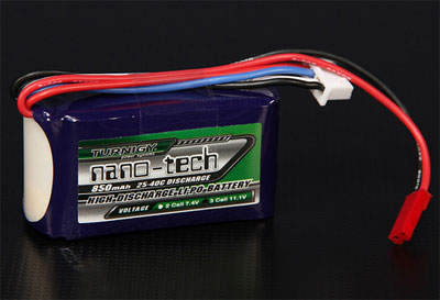 Turnigy nano-tech 850mah 45-90C Lipo Pack