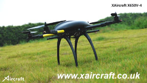 XAircraft X650V 4 Carbon Version Folding Quadcopter