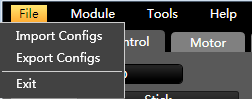 X650 Settings Import and Export (share data)