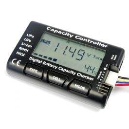 Nimh and Lipo Voltage, Cell and Capacity Battery Checker