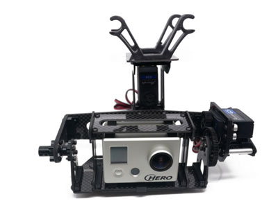 Xaircraft x650 CMGOPRO-TP two axis camera mount (2pc free servo included) REDUCED PRICES