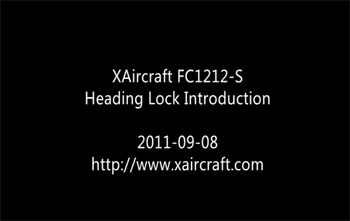 Heading Lock Use on X Aircraft X650 quadcopters