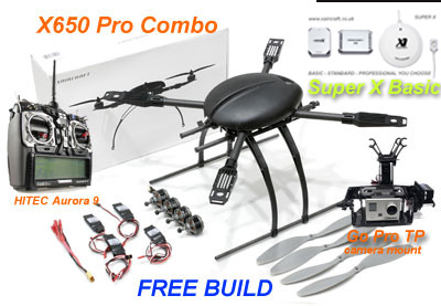 X650 Pro Super Combo 'C' with FREE BUILD INCLUSIVE